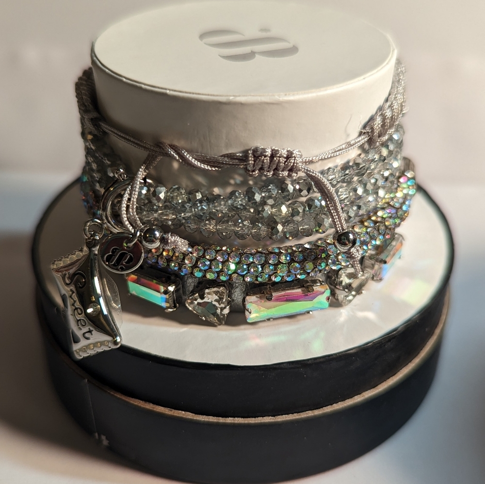 bomb party bracelet stack Candy coven